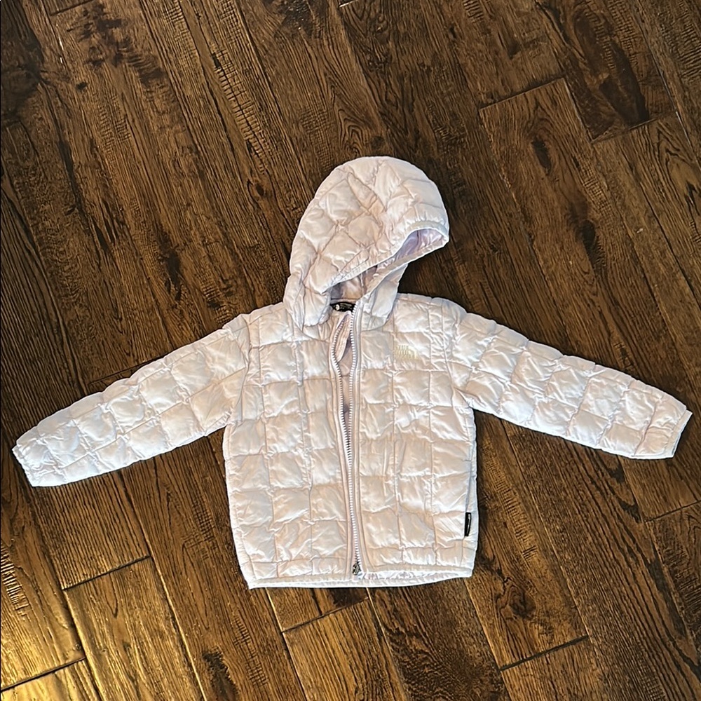 North face Light Purple Thermoball Toddler Jacket 3T